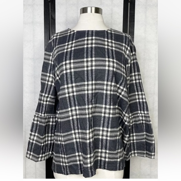 Hatch Tops - Hatch Maternity Madeline Flannel Top. Size: 1